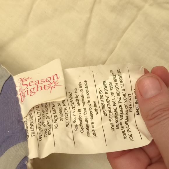 NWOT Beautiful Vintage Snowman Quilt. - Picture 7 of 7